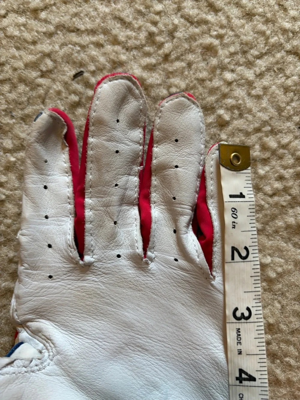 Franklin Kids Navy and Red Baseball Mittens
